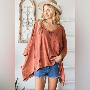 High Low Hem Top